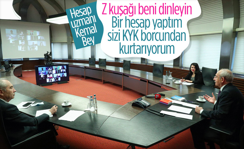 Kemal Kılıçdaroğlu, gençlere vaatlerde bulundu