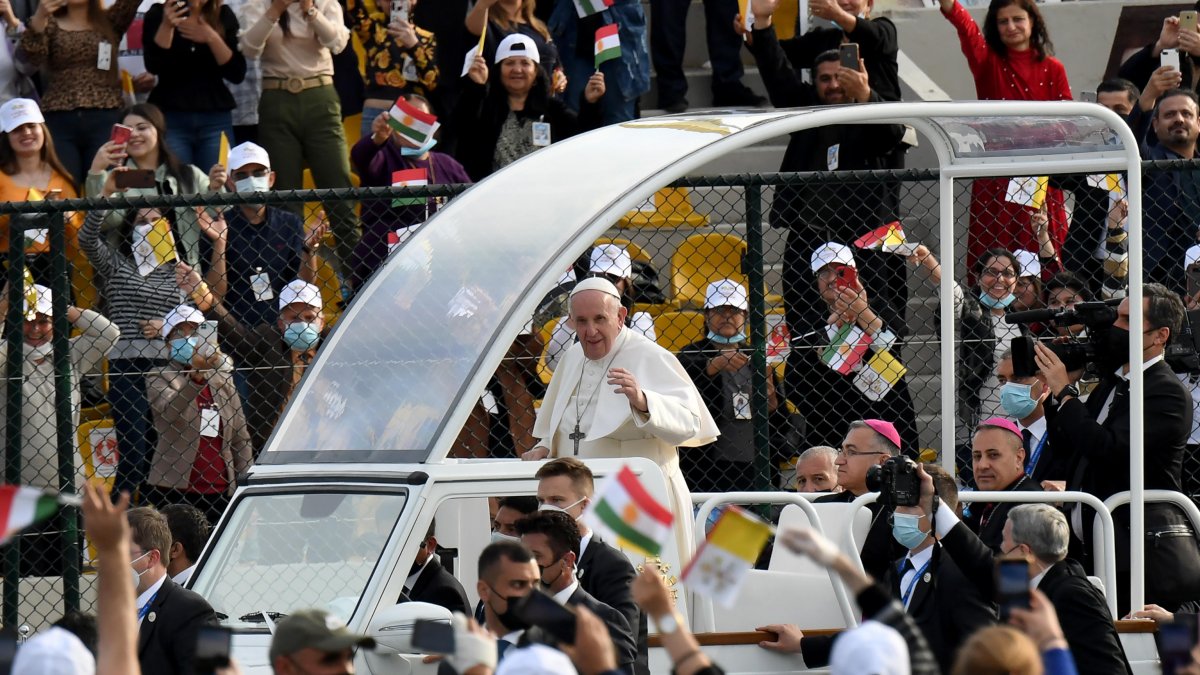 A ceremony for 10 thousand people in Erbil from the Pope