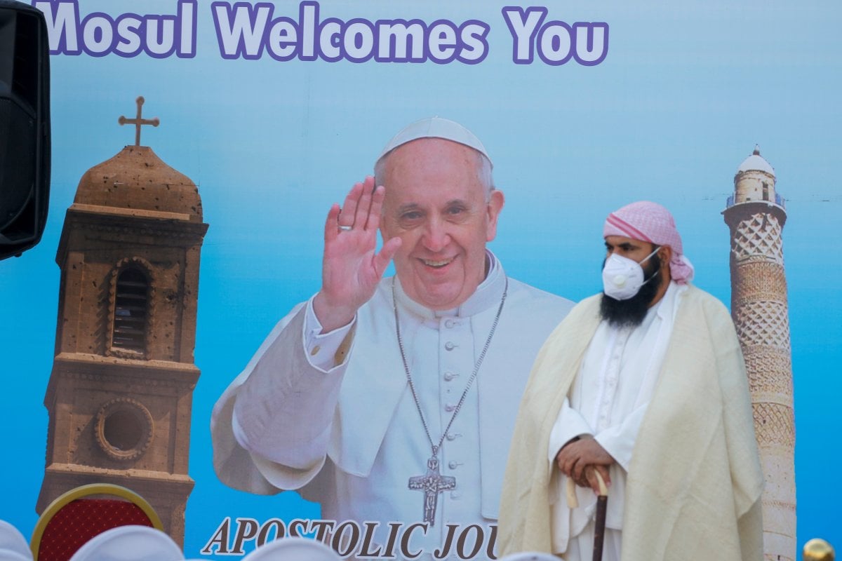 Nechirvan Barzani welcomes the Pope #12