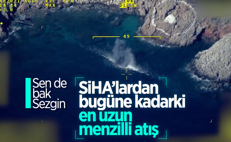 Mavi Vatan Tatbikatı'nda MAM-L füzesiyle en uzun menzilli atış yapıldı