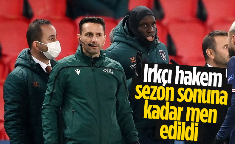 Webo'ya ırkçılık yapan Rumen hakemin cezası belli oldu