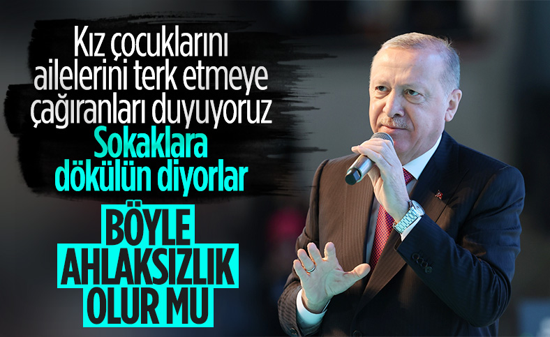 Cumhurbaşkanı Erdoğan, AK Parti Kadın Kolları Kongresi'nde konuştu