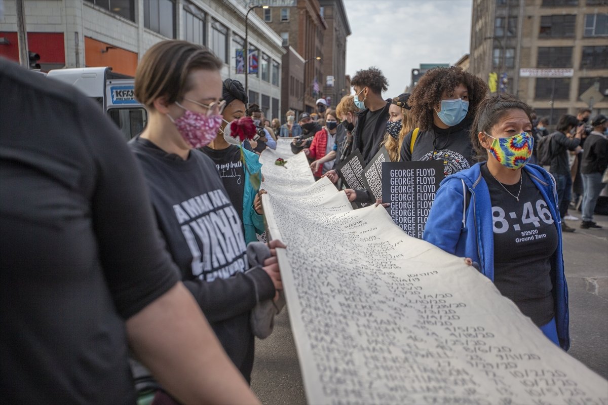 March held before the George Floyd trial in the USA #4