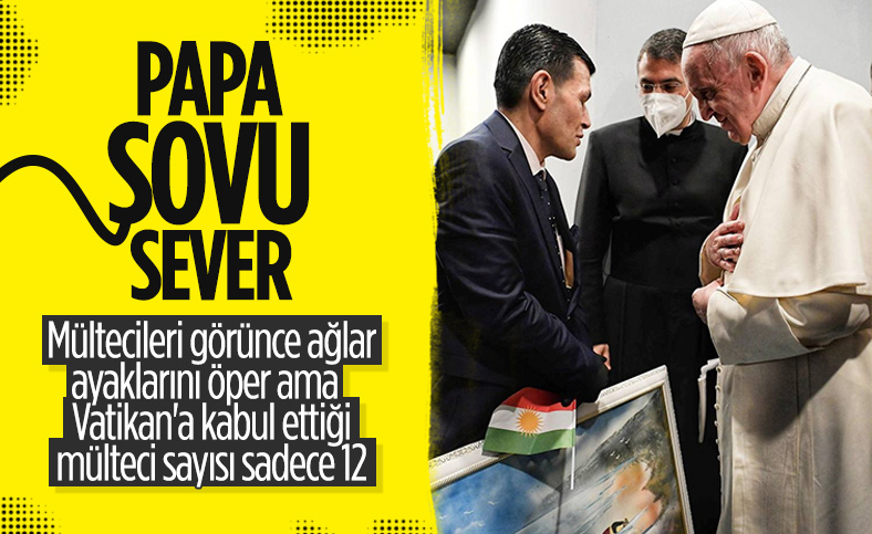 Papa, Aylan bebeğin babasıyla görüştü