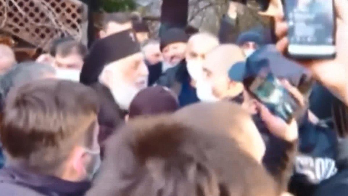 Clashes between clergy and congregation in Georgia