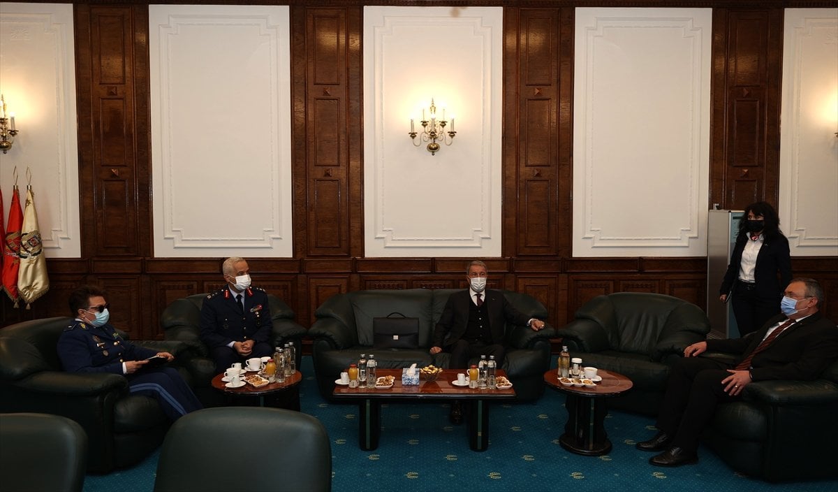 Hulusi Akar met with his counterpart in Romania #6