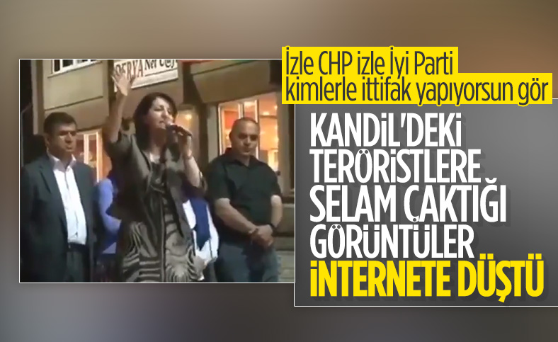 Pervin Buldan'ın Kandil'deki teröristlerle ilgili sözleri gündeme geldi