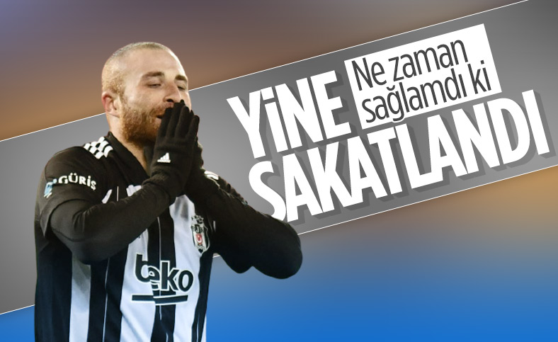 Beşiktaş'ta Gökhan Töre yine sakatlandı