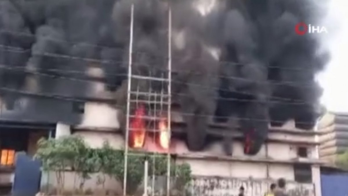 Chemical factory in India burns down