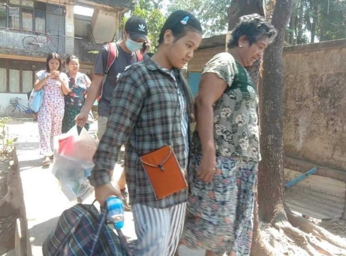 In Myanmar, security forces evicted striking railway workers from their homes #12