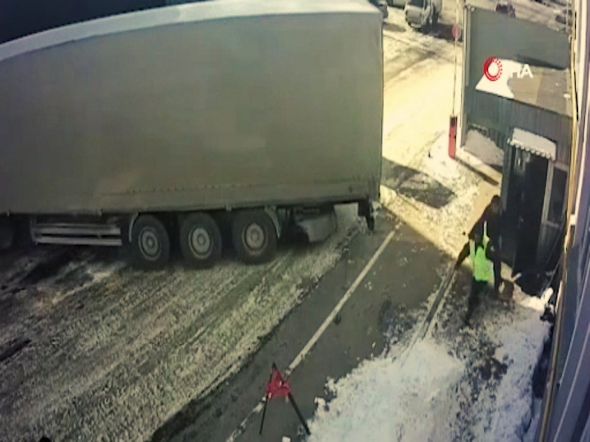The truck whose brakes were released in Russia spread fear #2
