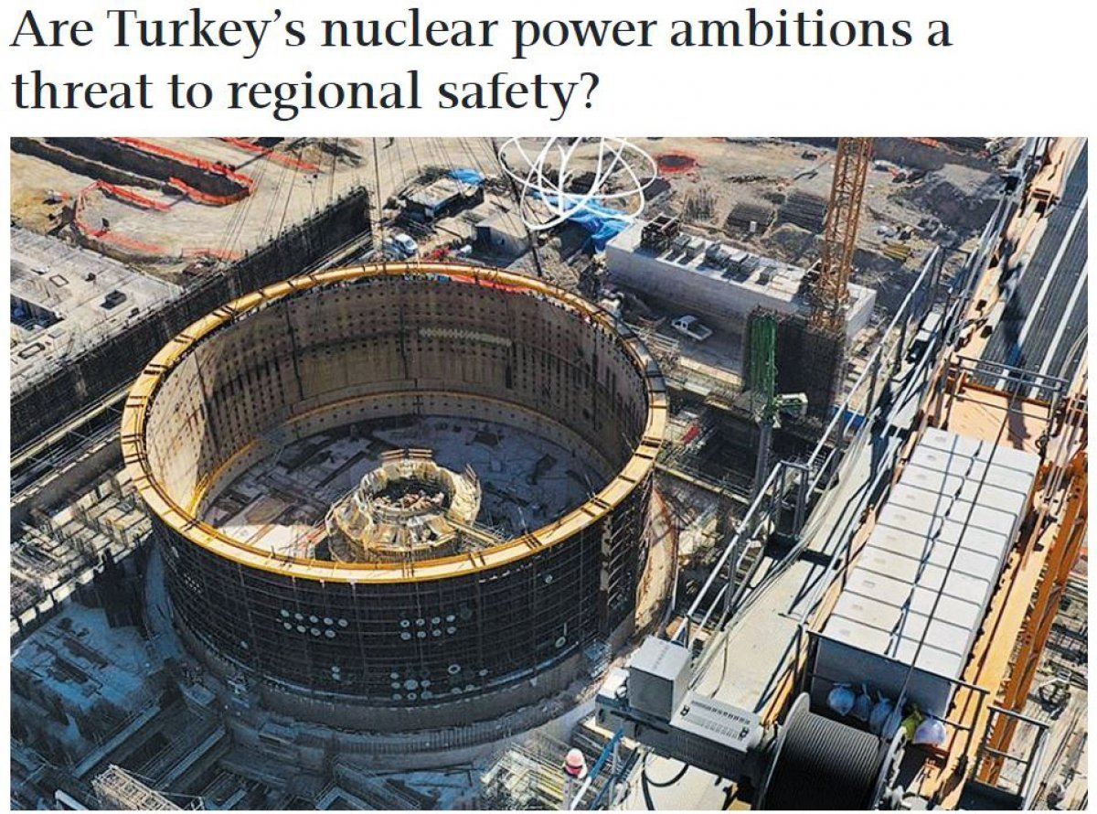 Greece worried over Akkuyu Nuclear Power Plant #3
