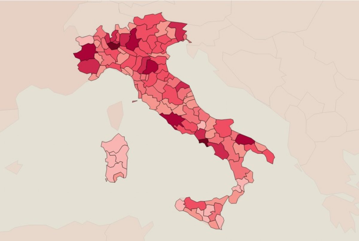 New coronavirus wave #1 in Italy