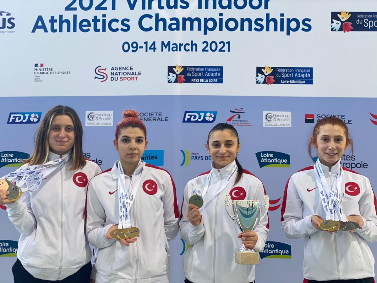 VIRTUS Avrupa Salon Atletizm Şampiyonası nda Türkiye, Avrupa şampiyonu oldu #1