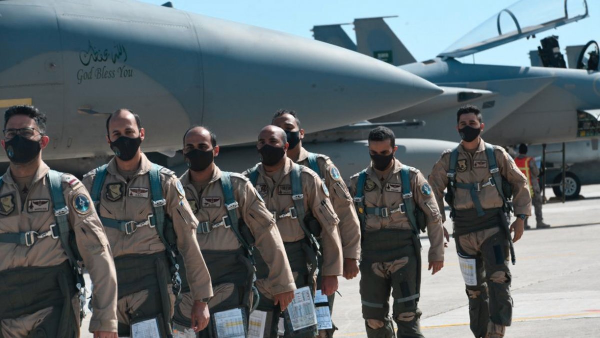 Saudi F-15s landed in Crete for joint exercise with Greece