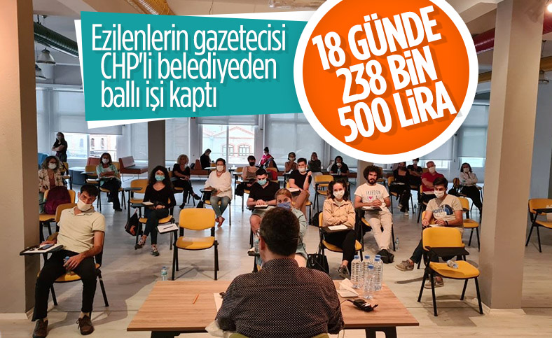 CHP'li belediyeden Enver Aysever'e 18 günlük eğitim için 238 bin lira