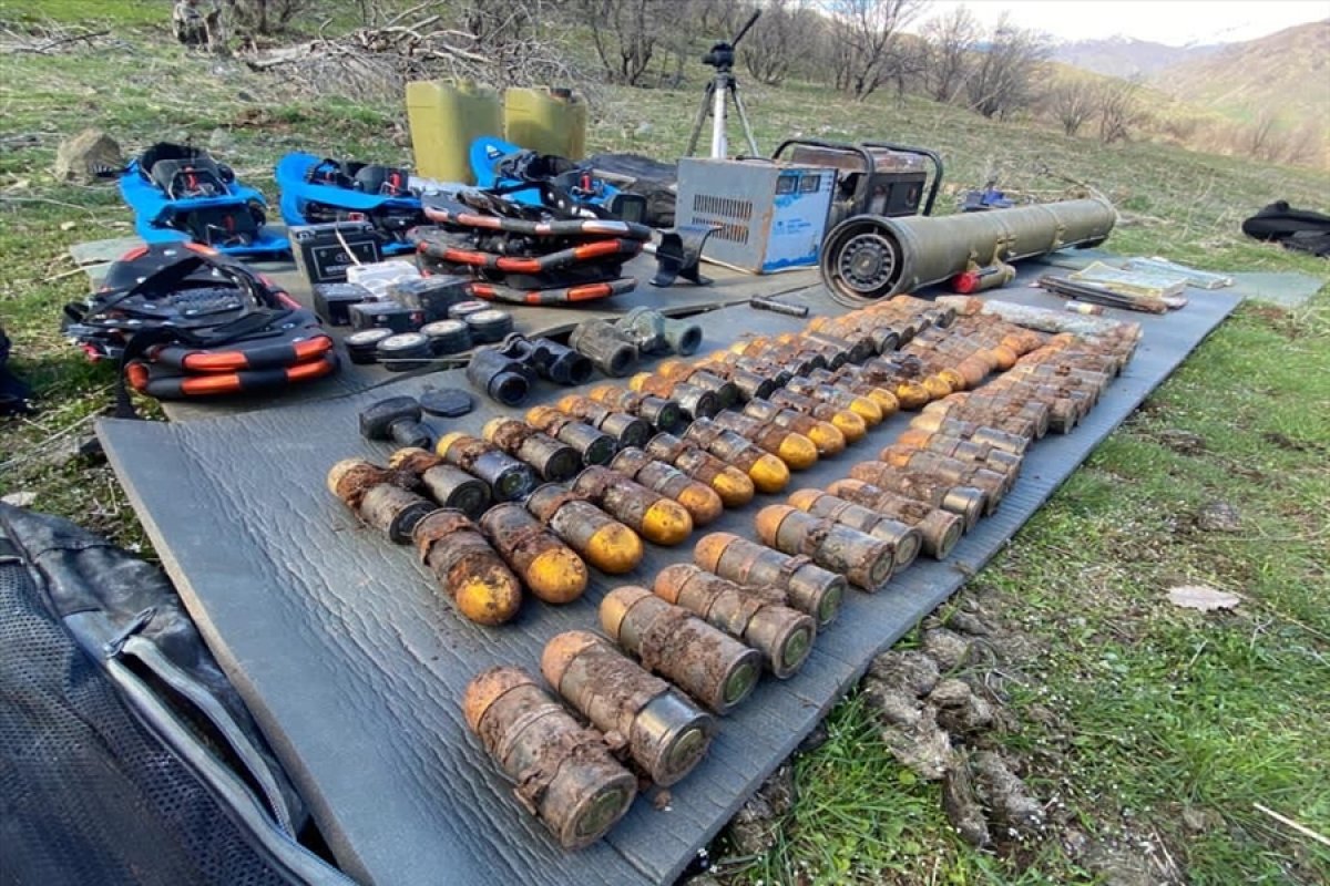 Weapons and ammunition seized for PKK in northern Iraq #2