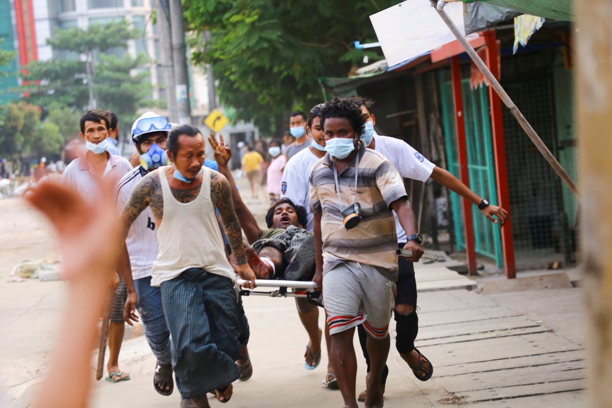 At least 38 people killed in protests in Myanmar #2