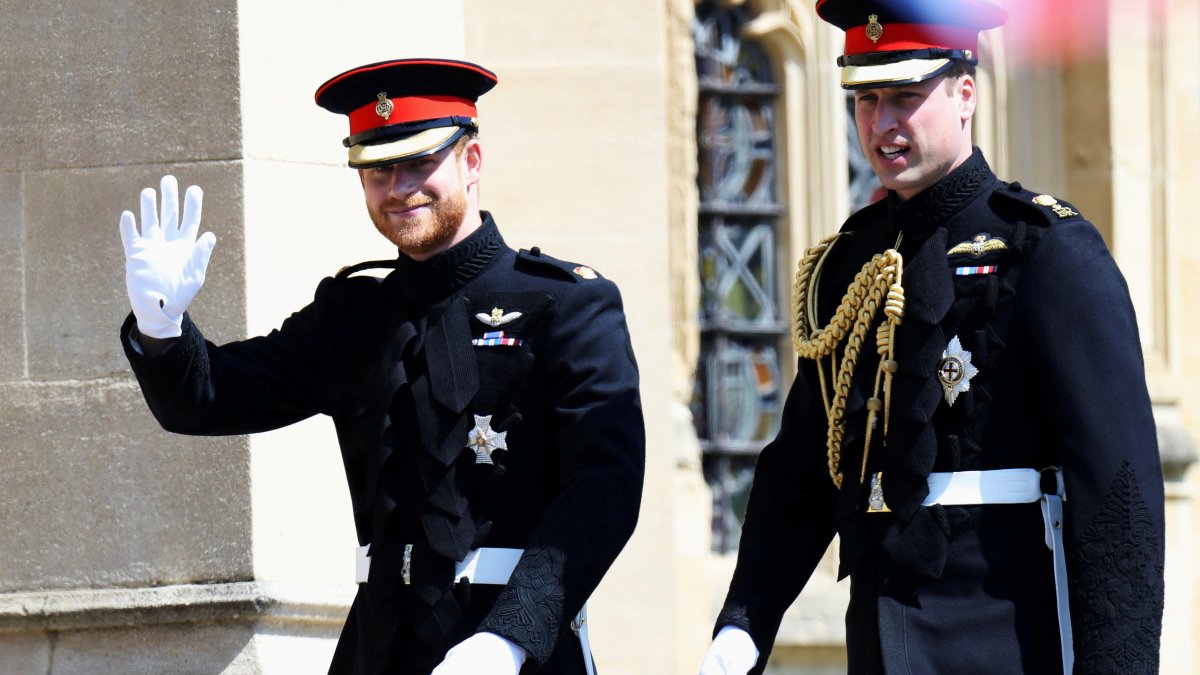 British press wrote about the tension between Harry and William