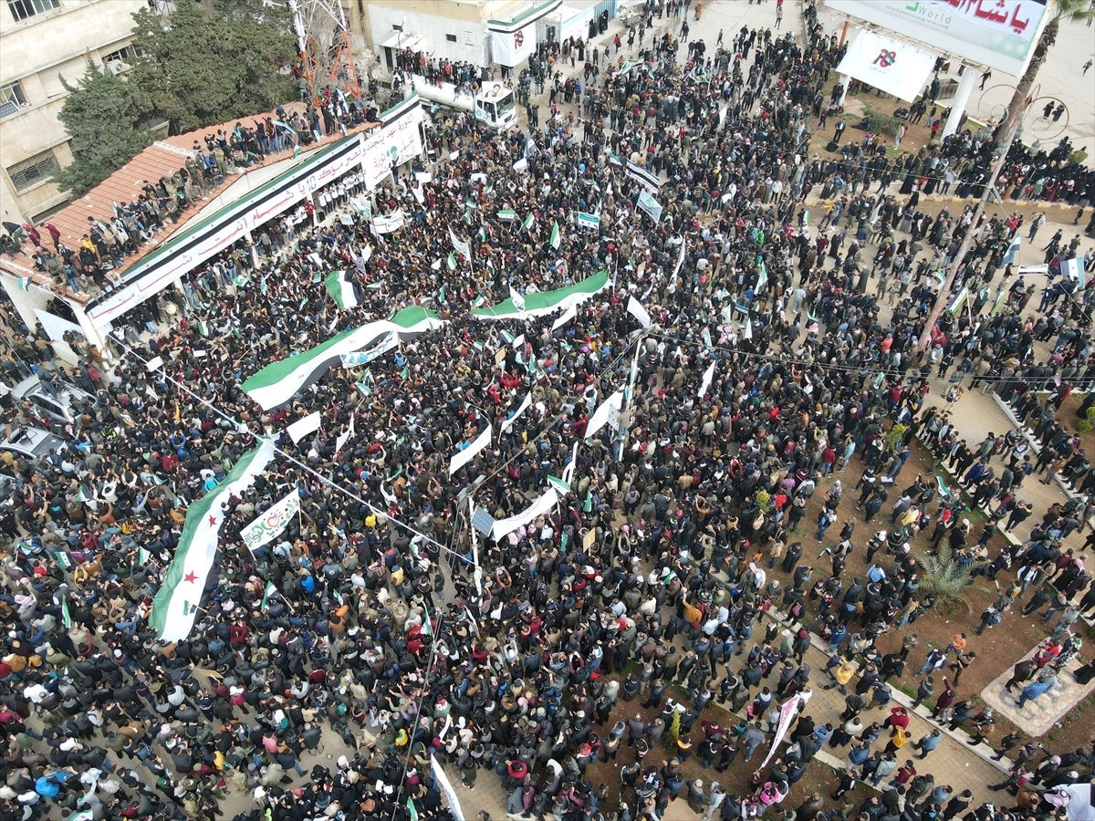 Demonstrations were held in Syria in the 11th year of the Civil War #1