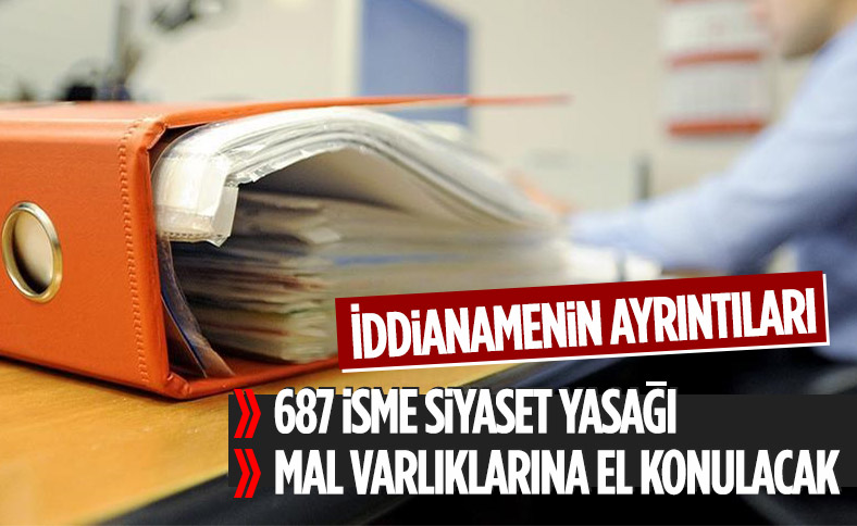 687 HDP'li hakkında siyaset yasağı istendi