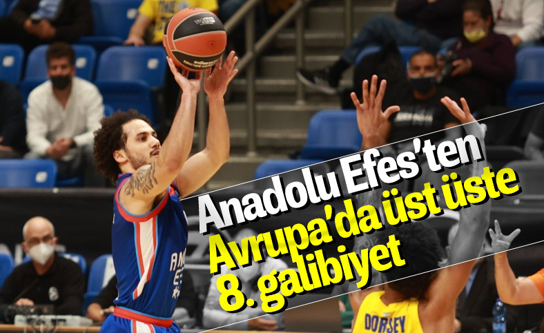 Anadolu Efes EuroLeague'de Maccabi Playtika'yı da devirdi