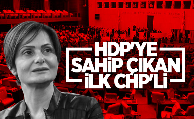 Canan Kaftancıoğlu, vekilliği düşürülen Ömer Faruk Gergerlioğlu'na sahip çıktı