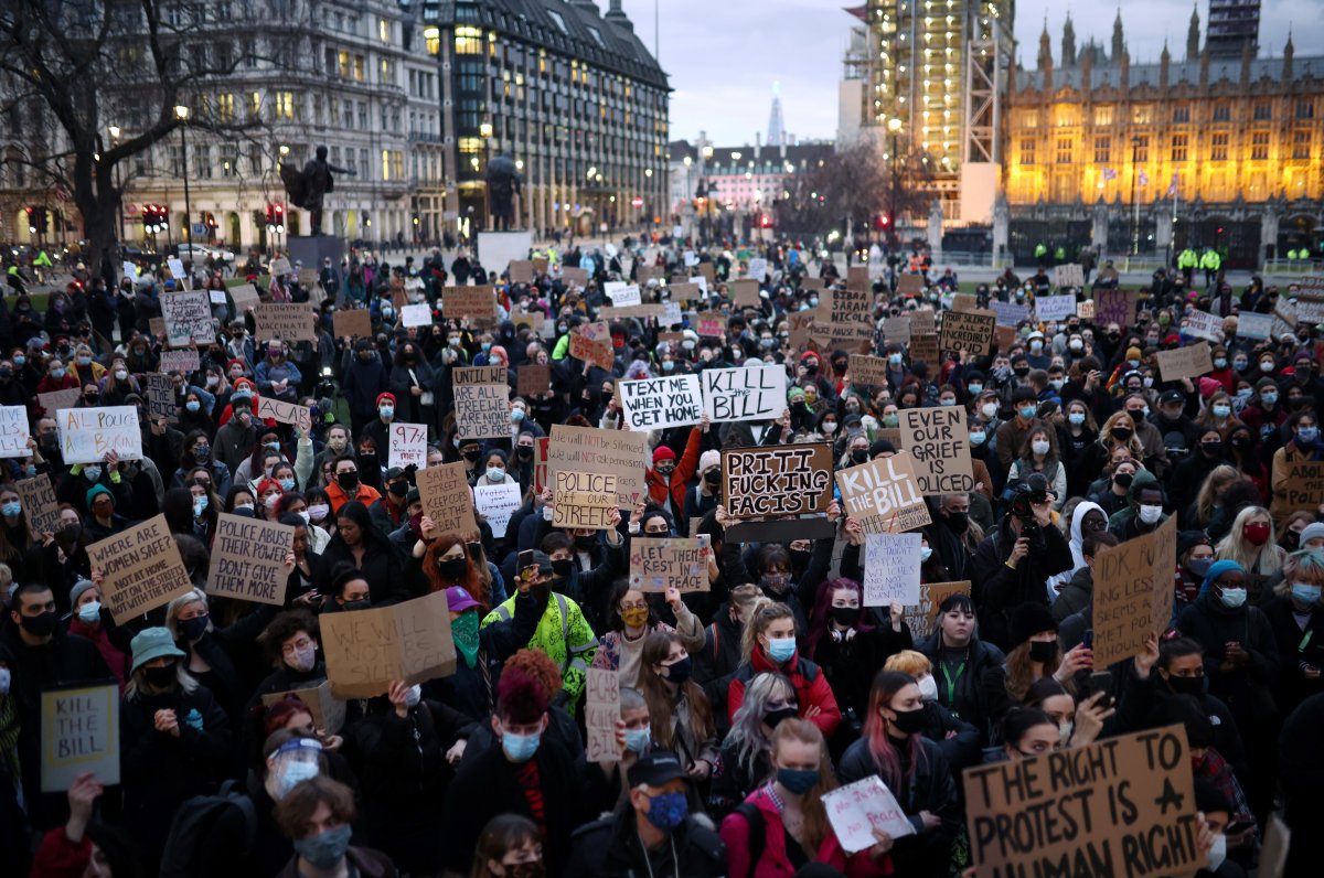 Sarah Everard protest in England #2