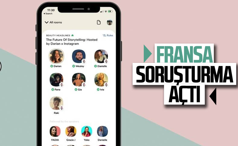 Fransa, Clubhouse hakkında soruşturma açtı