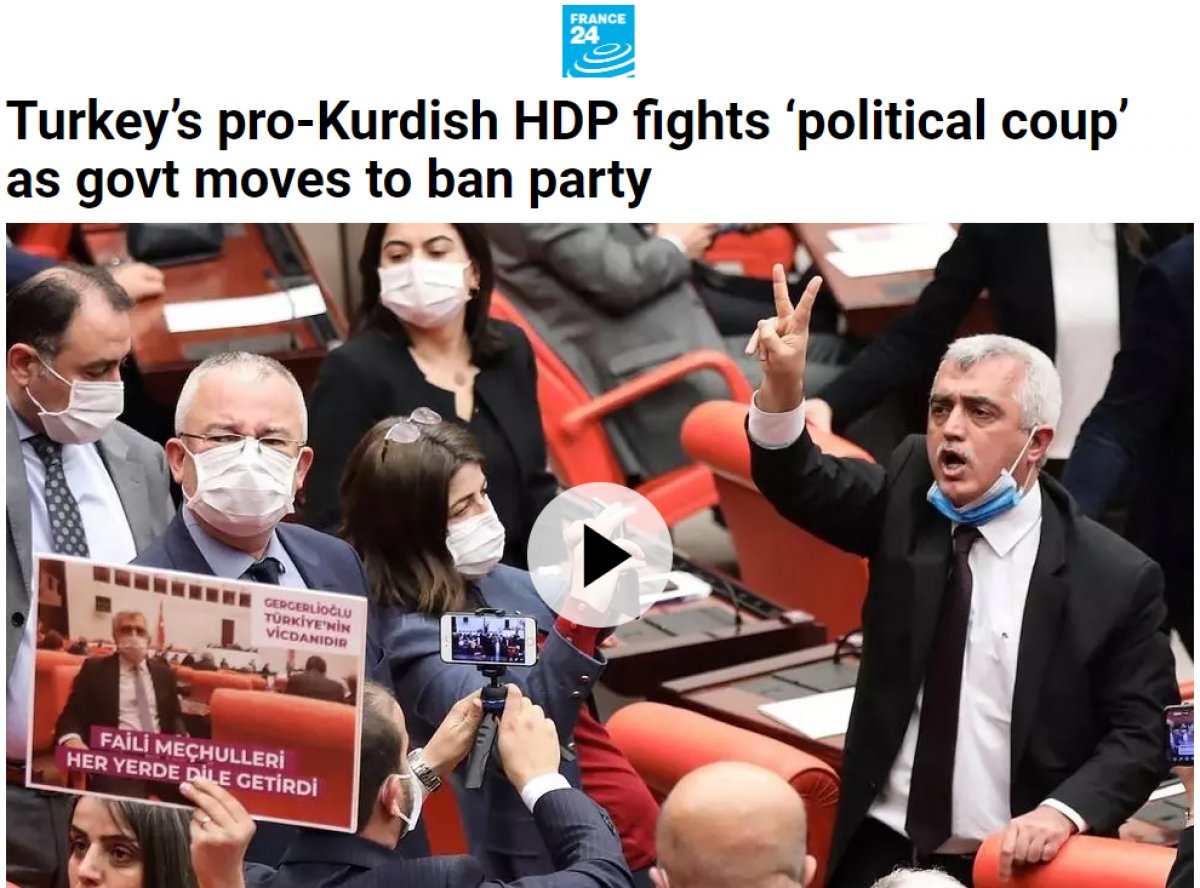 HDP closure case #1 in foreign press