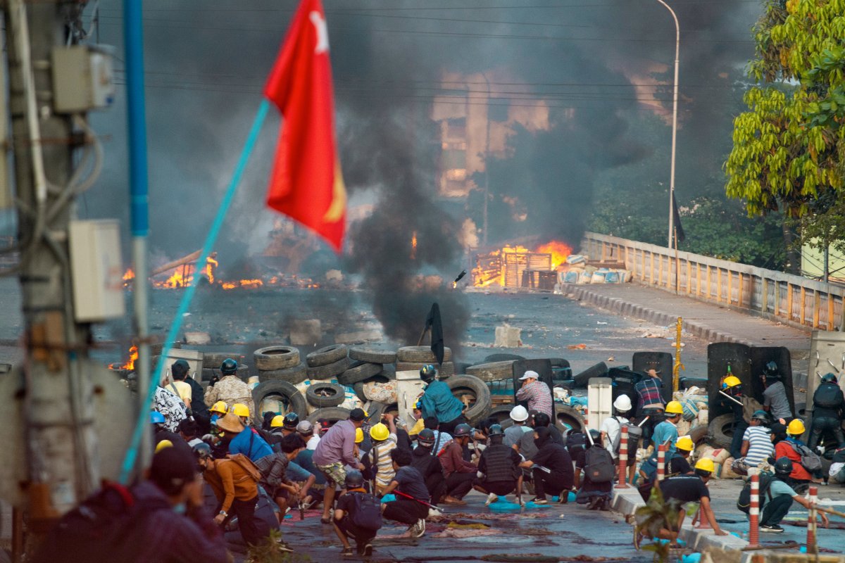The death toll in protests in Myanmar rose to 217 #3