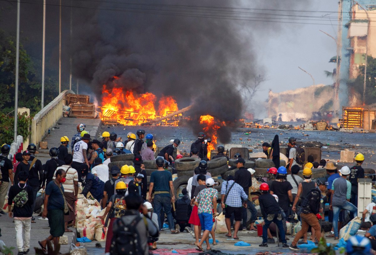 The number of people who died in the protests in Myanmar increased to 217 #2