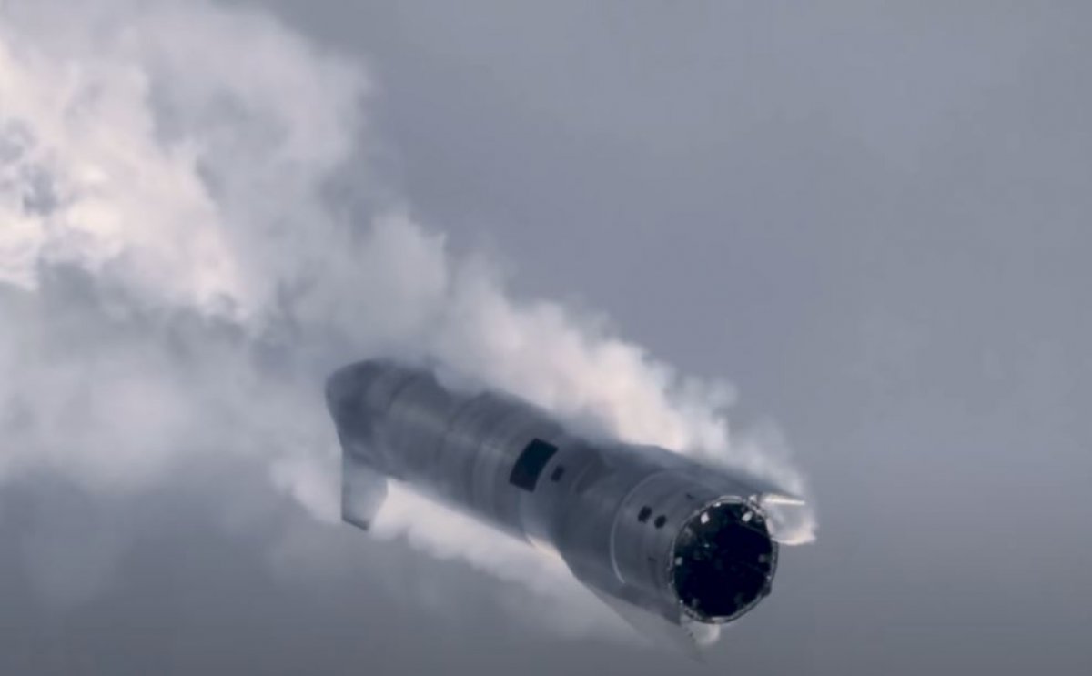 Impressive images of the landing moment of the Starship rocket #3