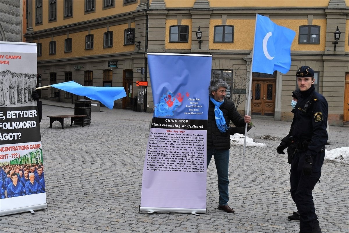Uighur Turks protest in Sweden #2