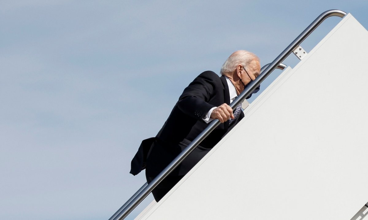 Biden's fall was mocked #6