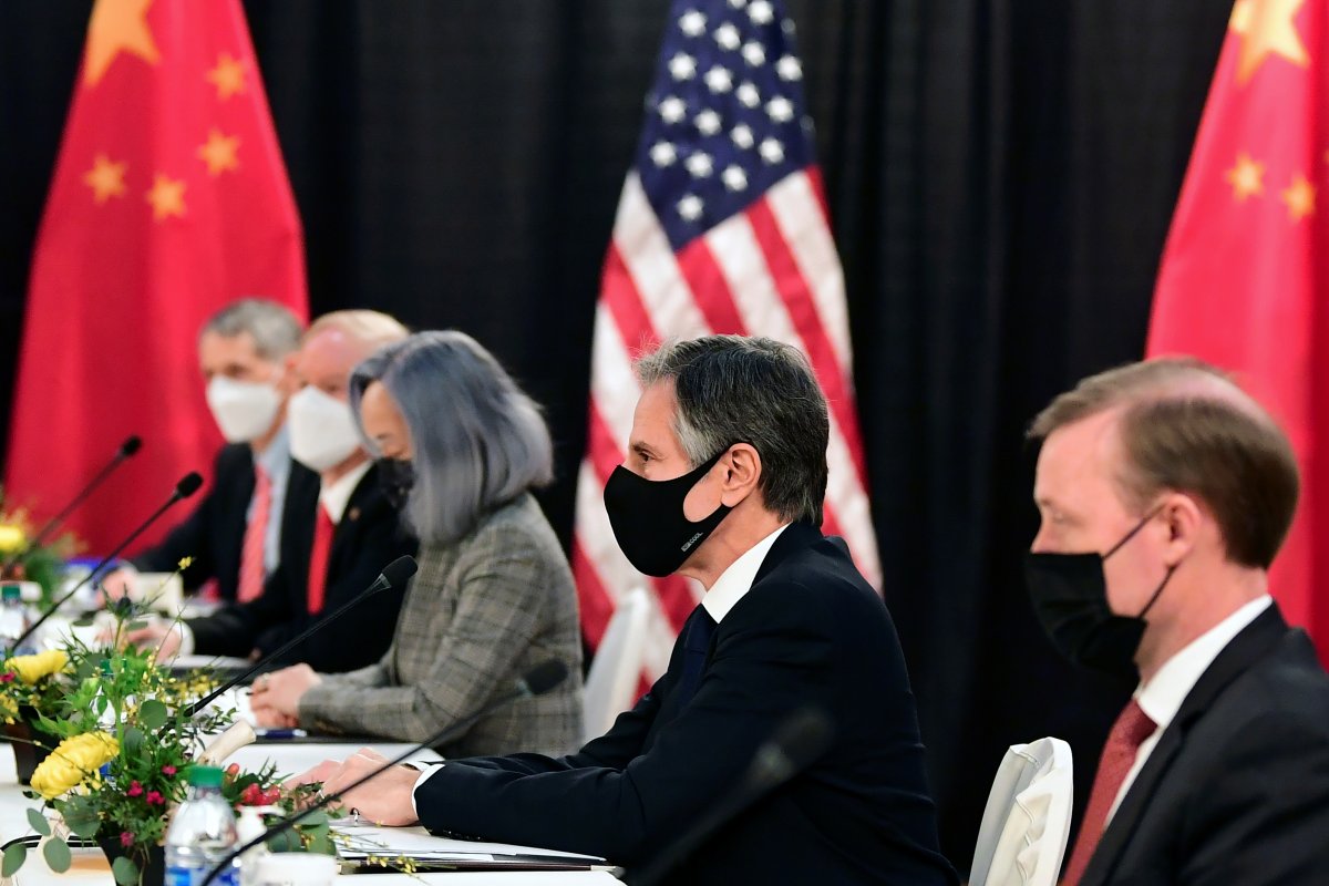 US and Chinese delegations met in Alaska meeting #5