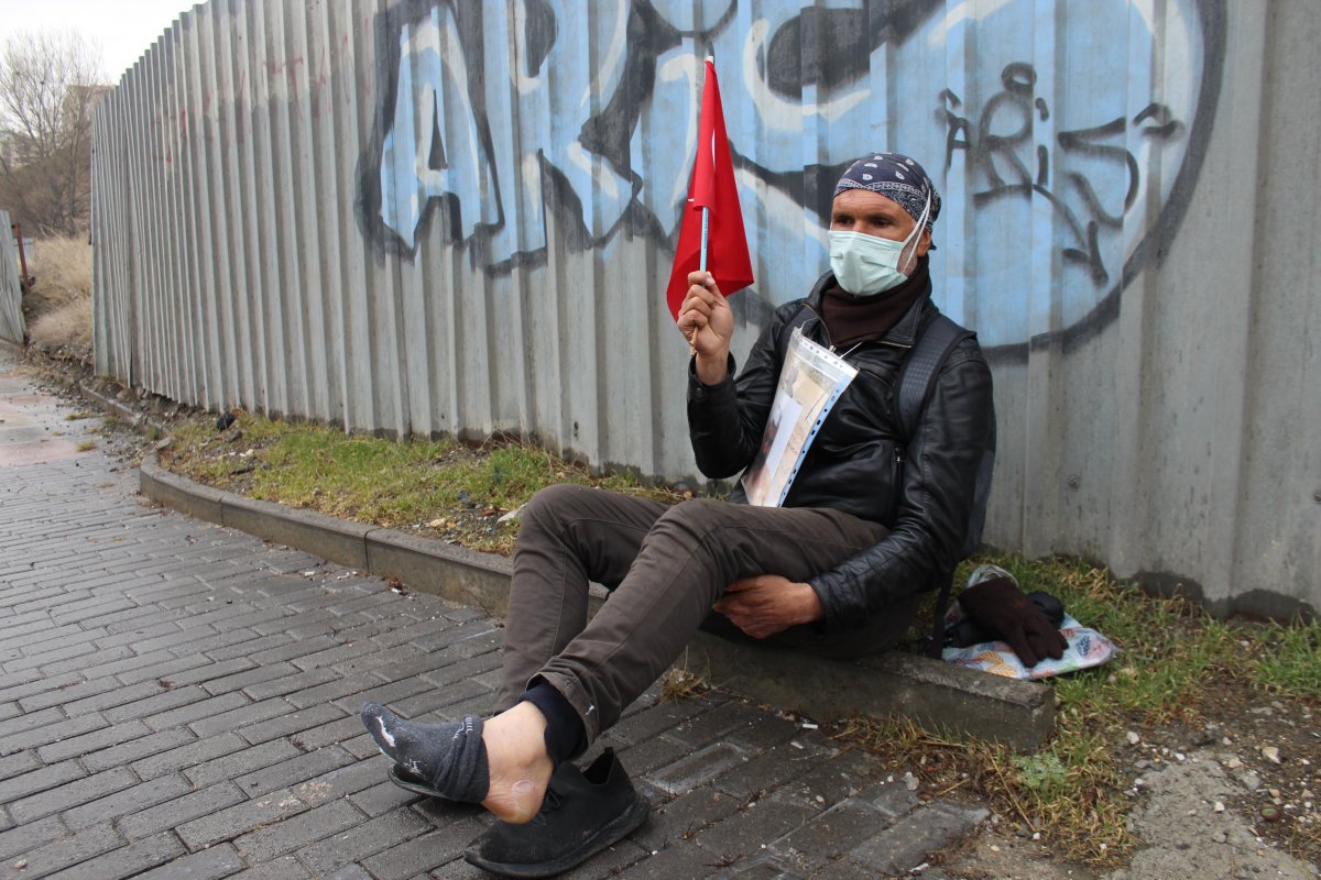 Kardeşi öldürülen ağabeyden, Gaziantep’ten Ankara’ya  adalet yürüyüşü  #2