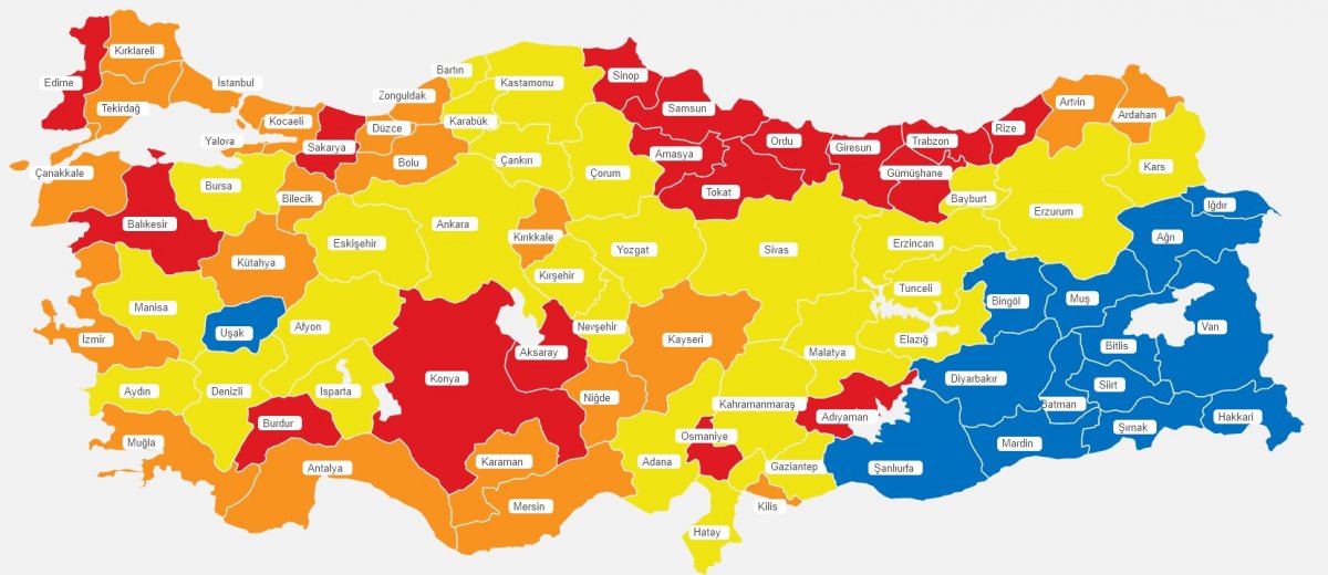 Uşak, batı illerinde koronavirüse karşı mavi kalan tek il olmaya devam ediyor #2