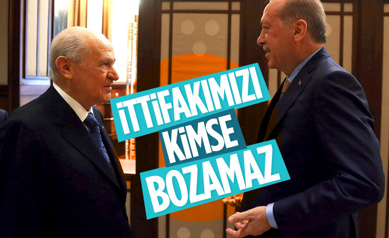 Devlet Bahçeli'den 'Cumhur İttifakı' açıklaması