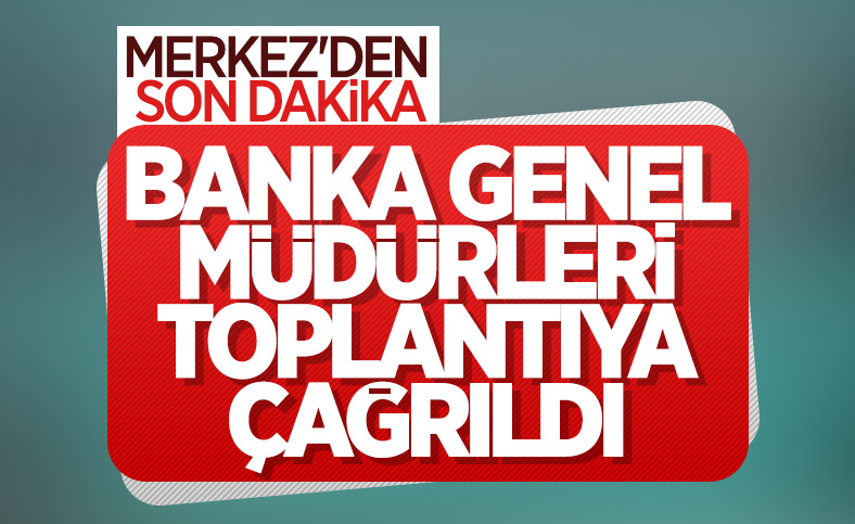Şahap Kavcıoğlu, bankaların genel müdürleriyle görüşecek