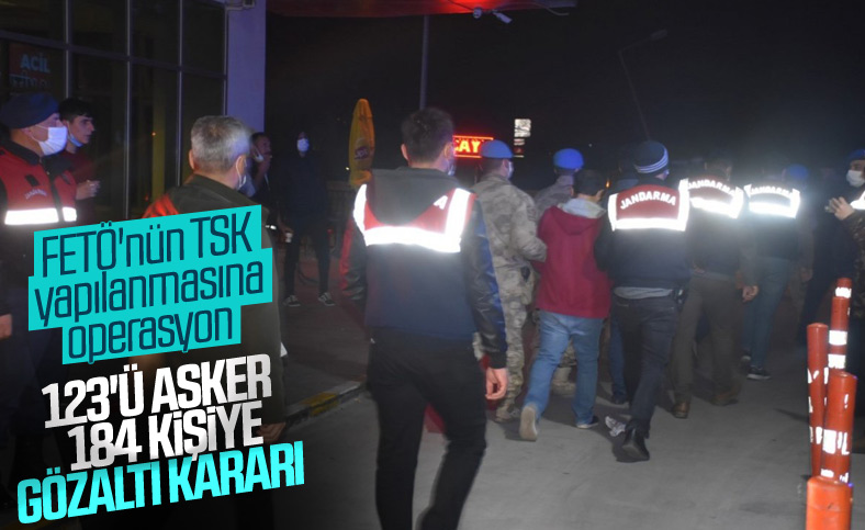 İzmir merkezli 53 ilde FETÖ operasyonu: 184 gözaltı kararı