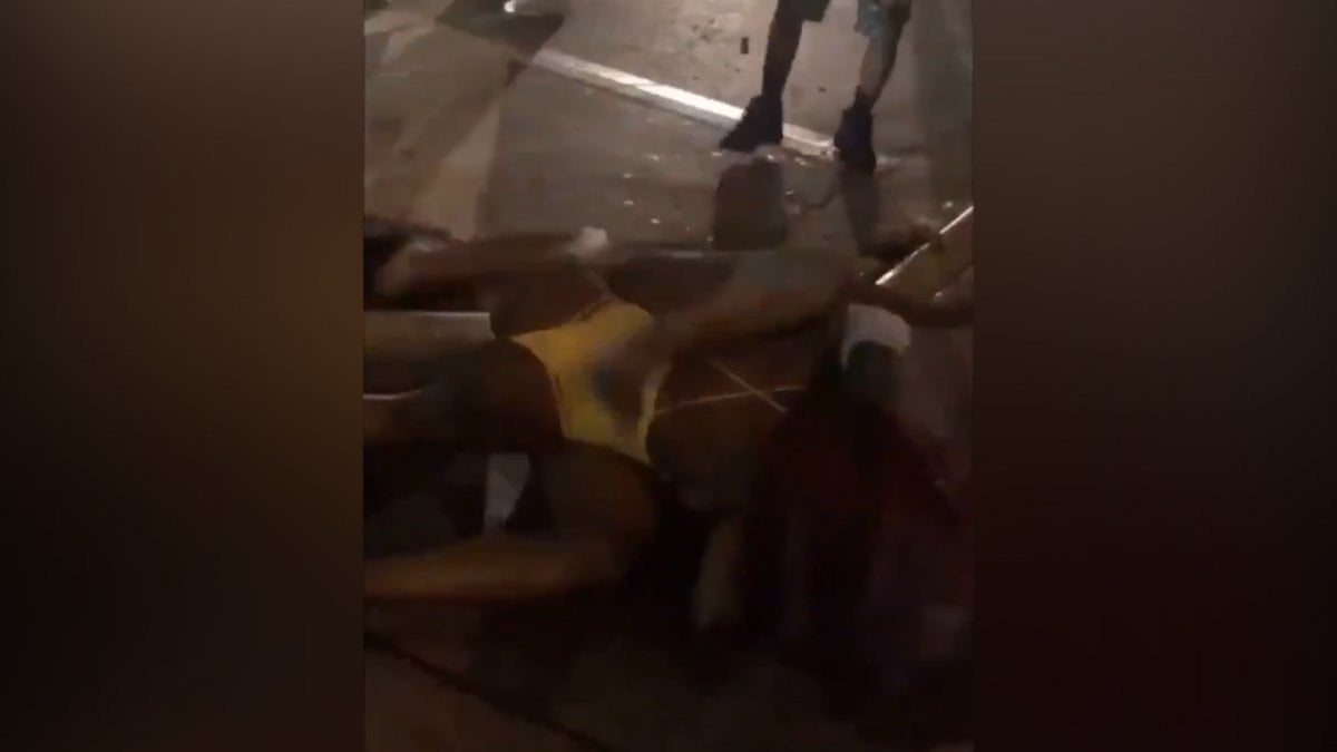 Women's street fight in Miami #2