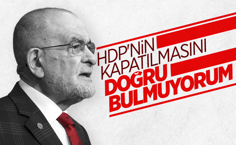 Temel Karamollaoğlu HDP'nin kapatılmasına karşı çıktı