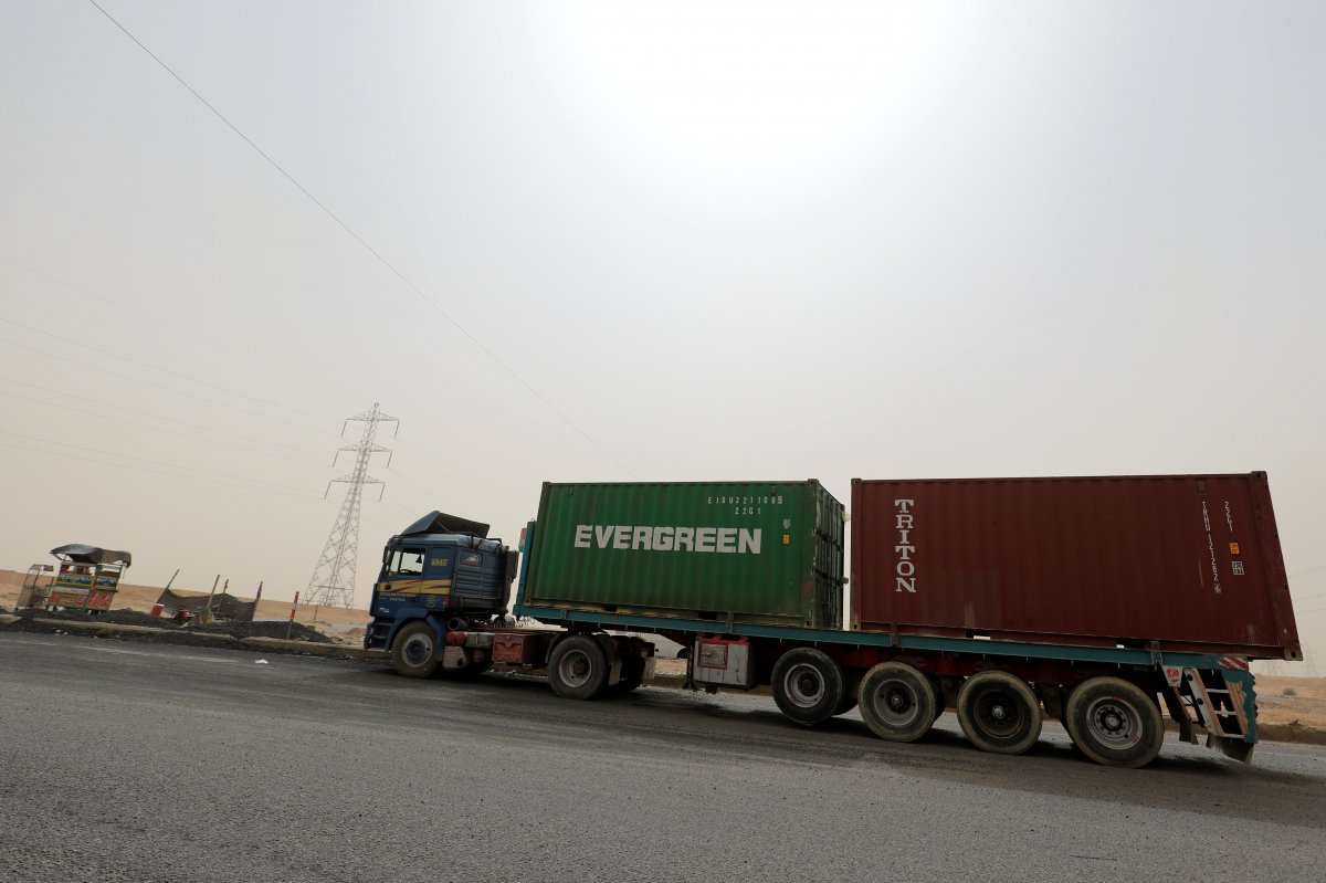 Suez Canal blocked, 10 percent of world trade stopped #9