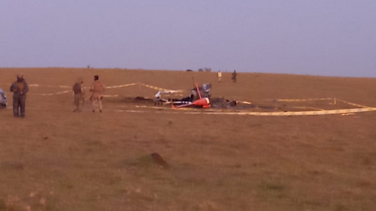 Helicopter carrying corona vaccine crashed in Uruguay #4