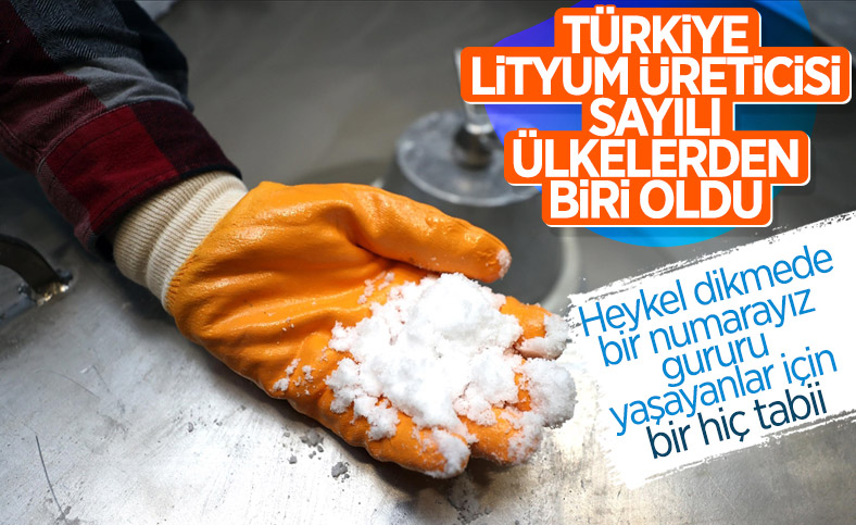 Fatih Dönmez: Türkiye kendi lityumunu üretmeye başladı