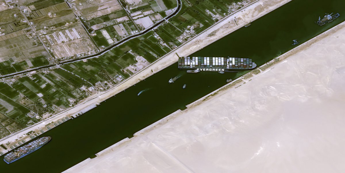 The cost of blockage in the Suez Canal is 10 billion dollars a day #4