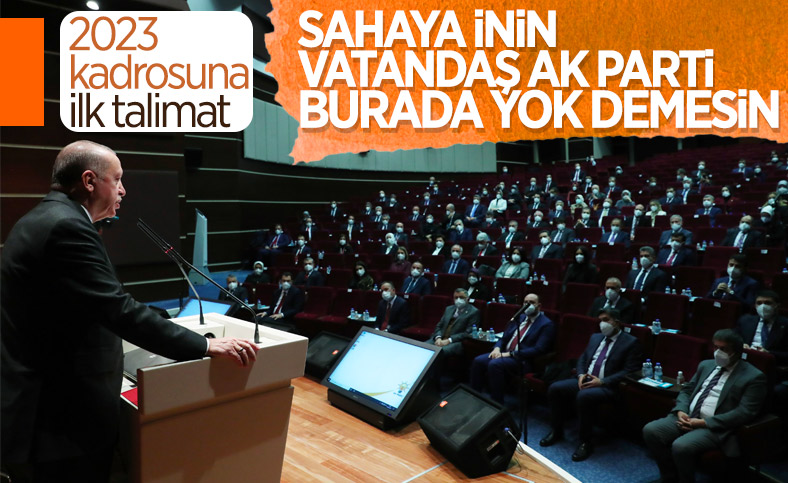 Cumhurbaşkanı Erdoğan'dan MKYK'ya ilk talimatlar