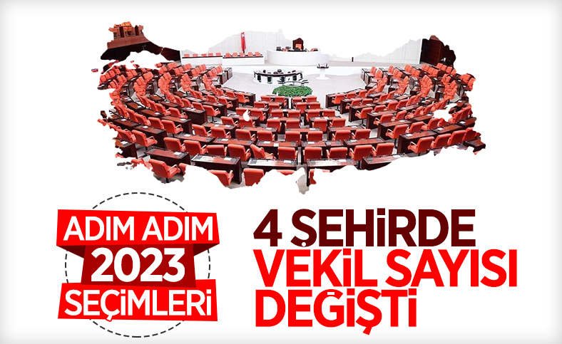 İstanbul, Bayburt, Mersin ve Tunceli'nin milletvekili sayısı değişti
