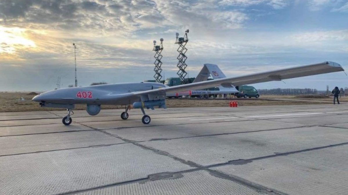 Ukraine tested Bayraktar UAVs in the Black Sea